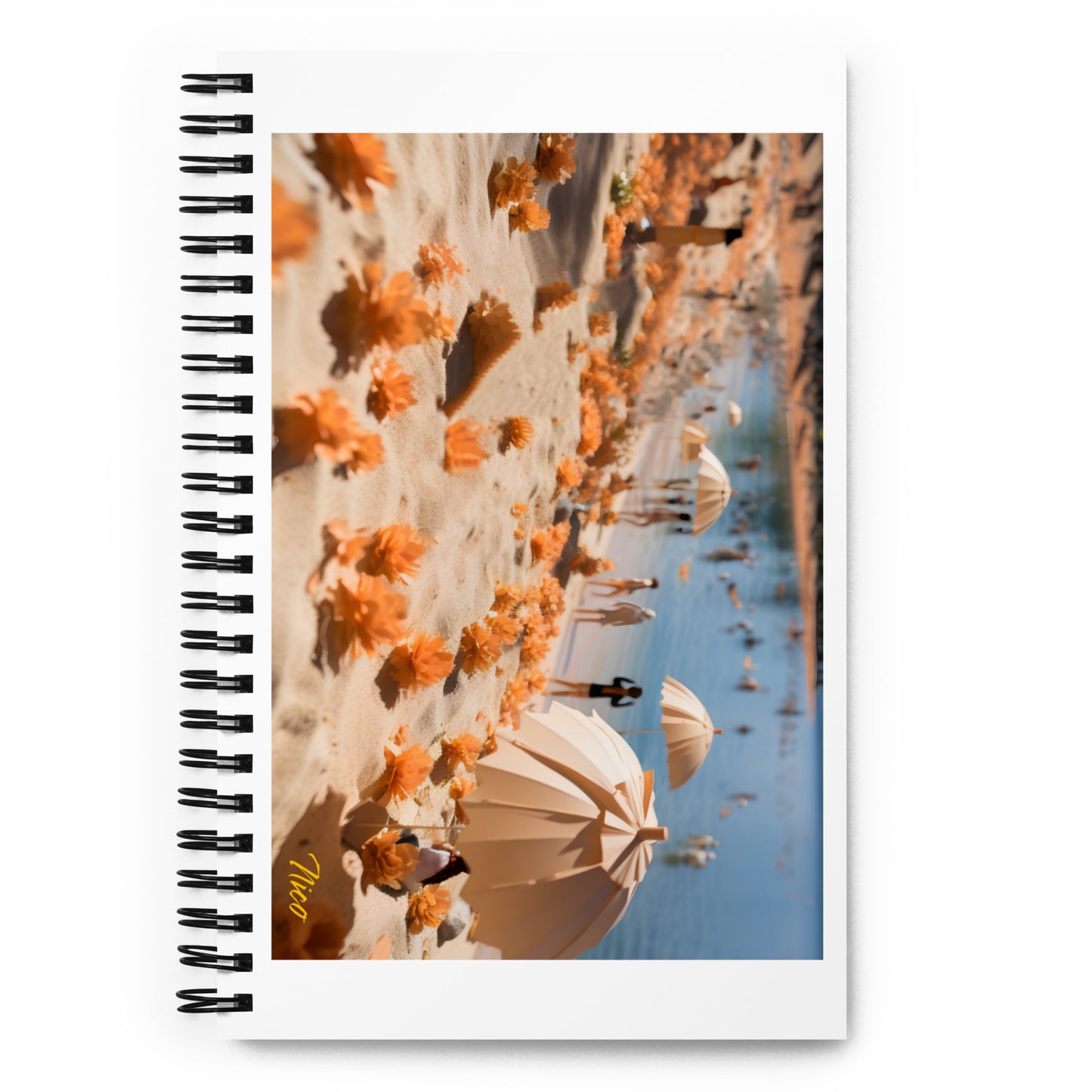 Mountain Lake Series Print #8 - Spiral notebook