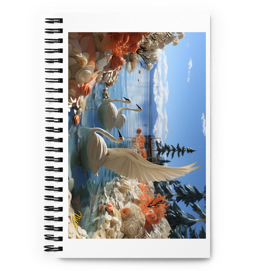 Mountain Lake Series Print #1 - Spiral notebook