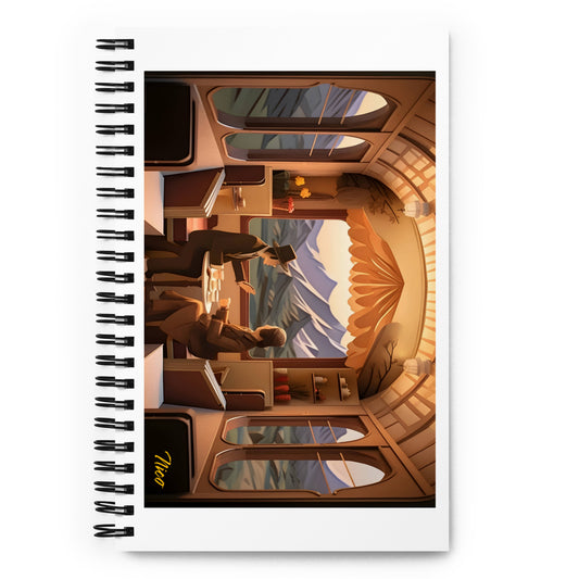 Orient Express Series Print #10 - Spiral notebook