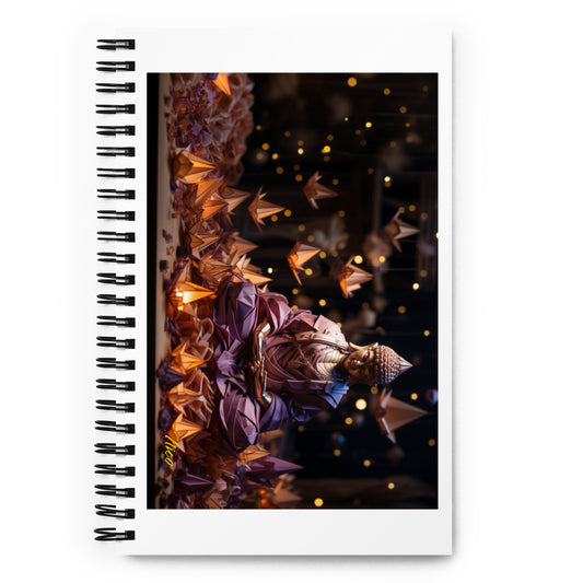 Ascending Buddha Series Print #6 - Spiral notebook