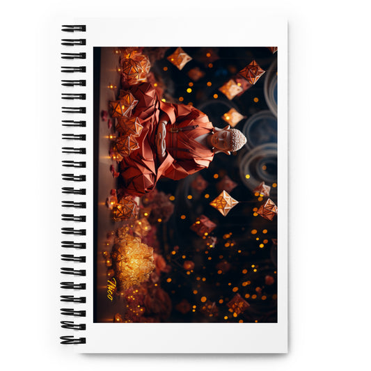 Ascending Buddha Series Print #7 - Spiral notebook