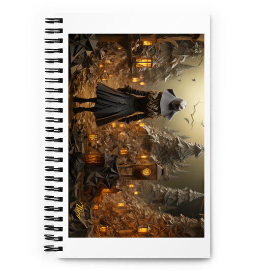 Halloween 2024 Series Print #3 - Spiral Notebook