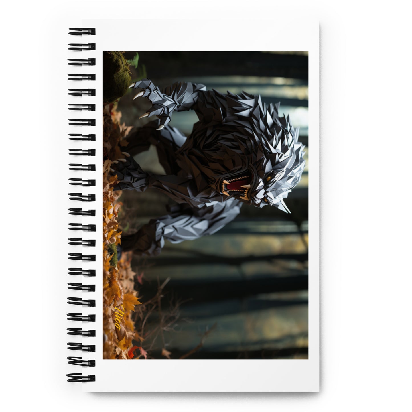 Halloween 2024 Series Print #6 - Spiral Notebook