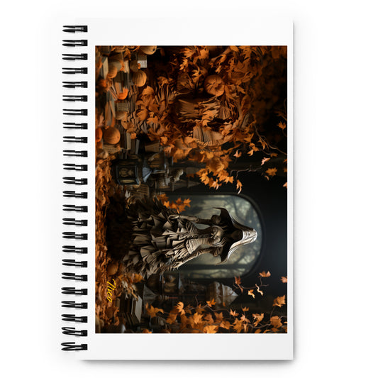 Halloween 2024 Series Print #7 - Spiral Notebook