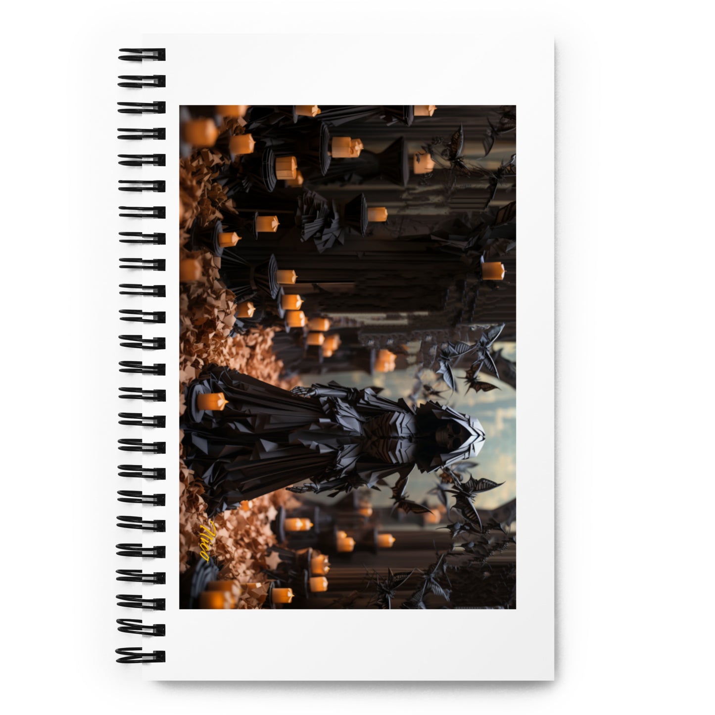 Halloween 2024 Series Print #5 - Spiral notebook