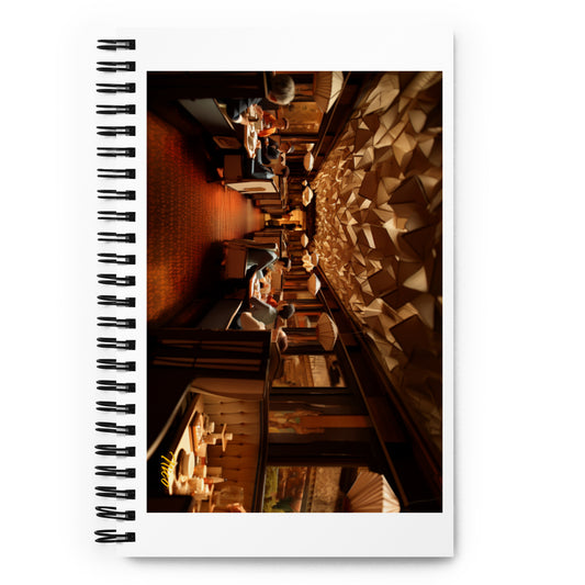 Orient Express Series Print #2 - Spiral notebook