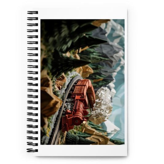 Orient Express Series Print #3 - Spiral notebook