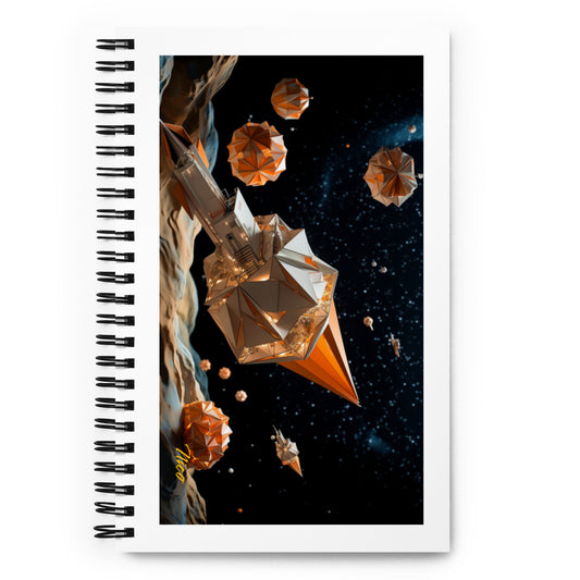 Elons' Dream Series Print #3 - Spiral notebook