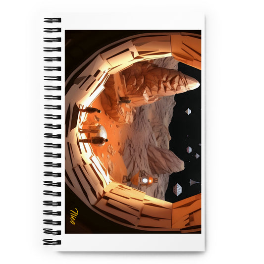 Elons' Dream Series Print #4 - Spiral notebook