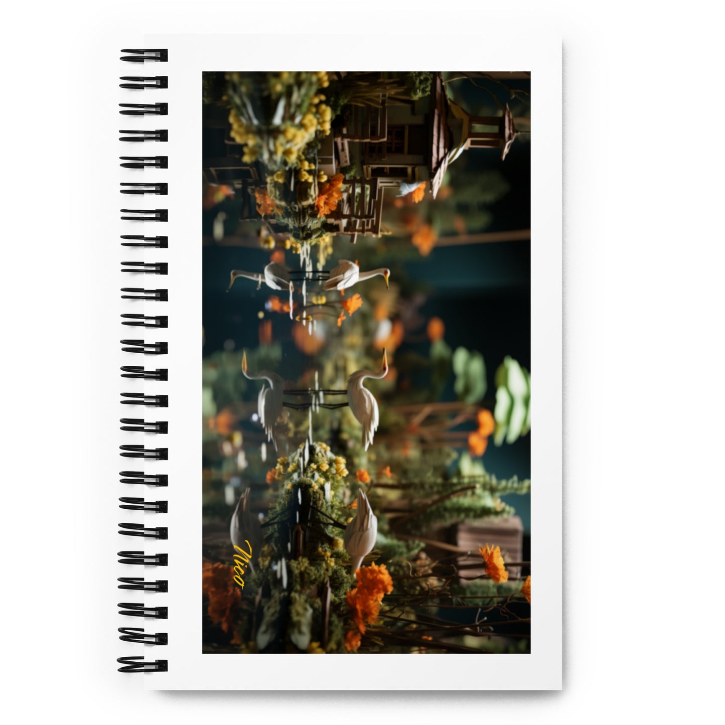 Born On A Bayou Print #6 - Spiral notebook