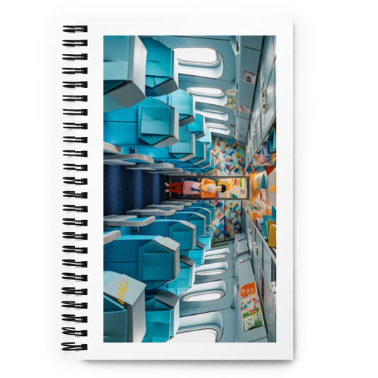 Frequent Flyer Miles Series Print #6 - Spiral notebook