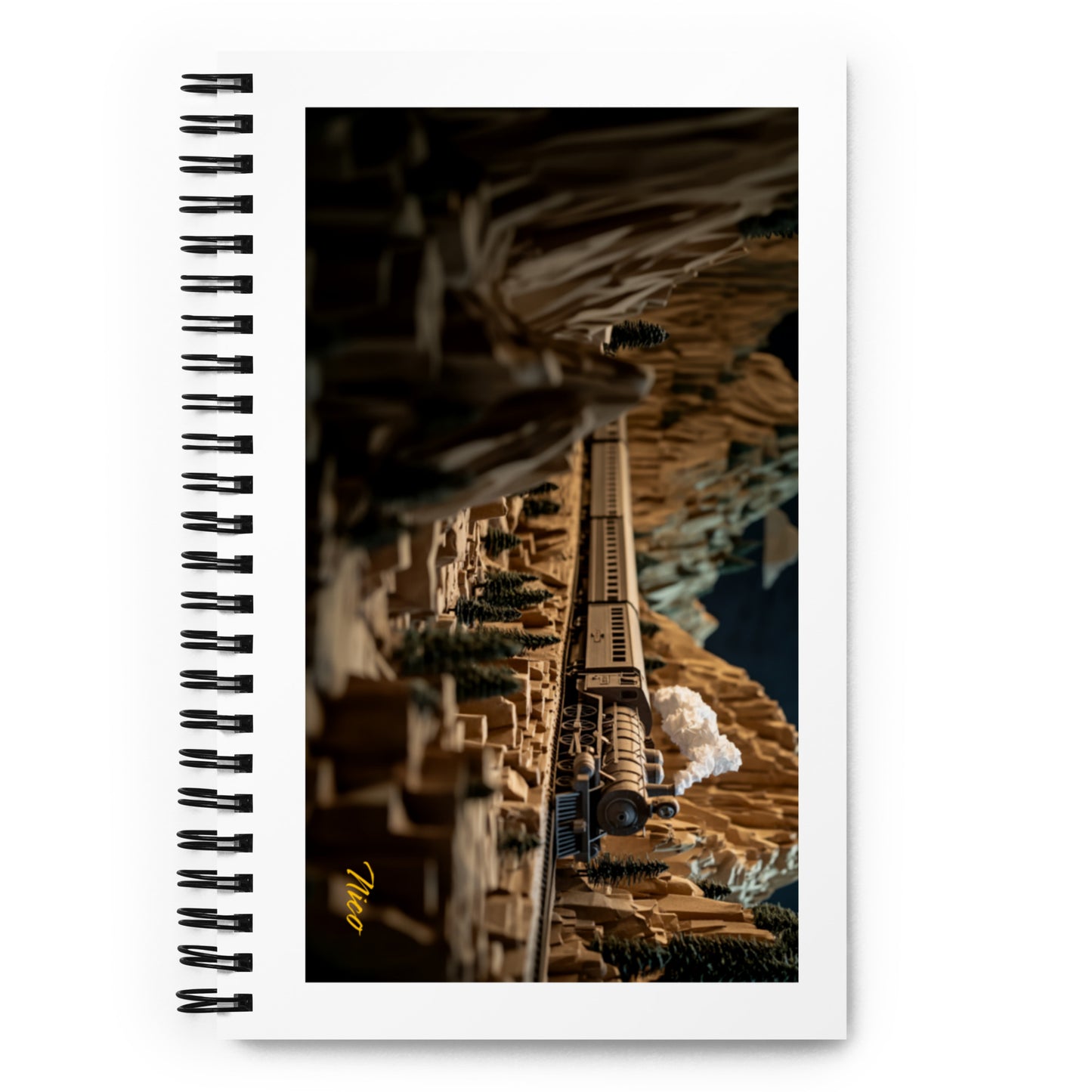 Orient Express Series Print #9 - Spiral notebook