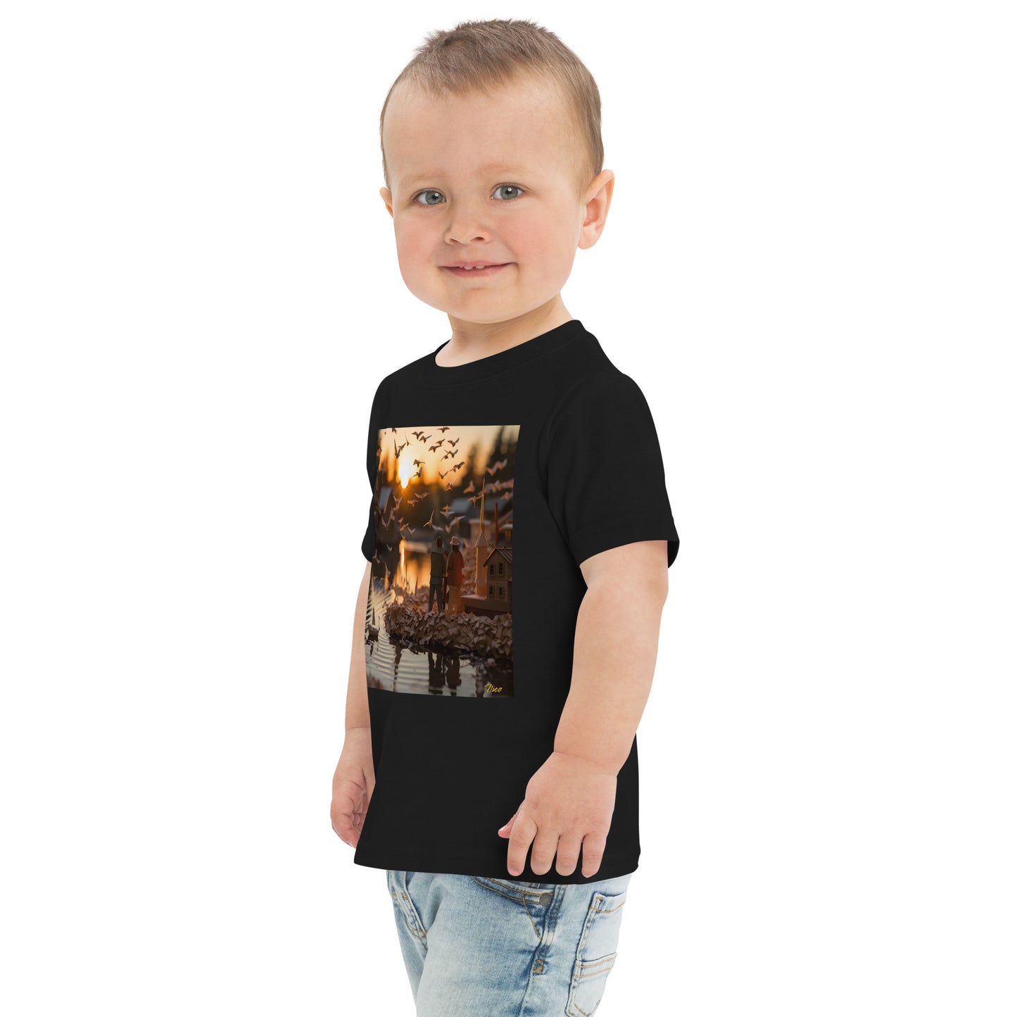 On The Docks By The Bay Series Print #10 - Toddler jersey t-shirt