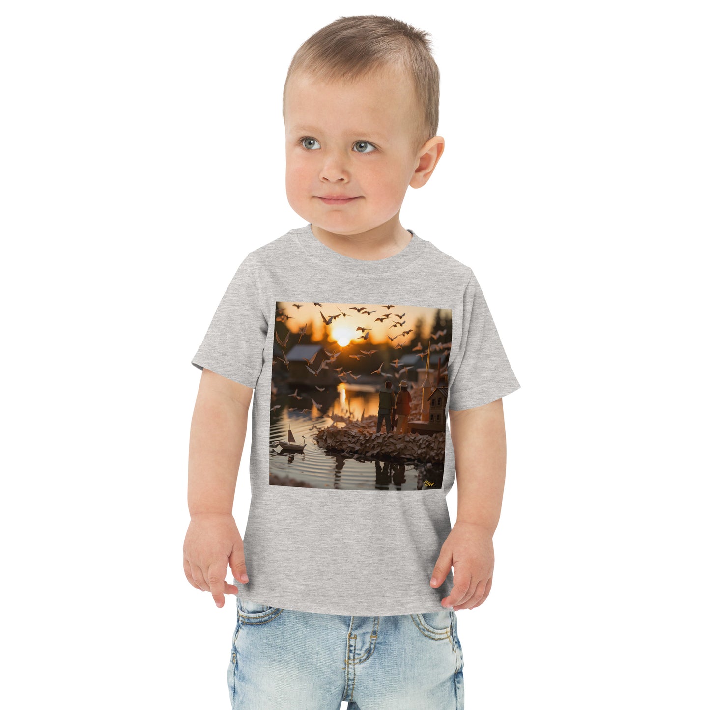 On The Docks By The Bay Series Print #10 - Toddler jersey t-shirt