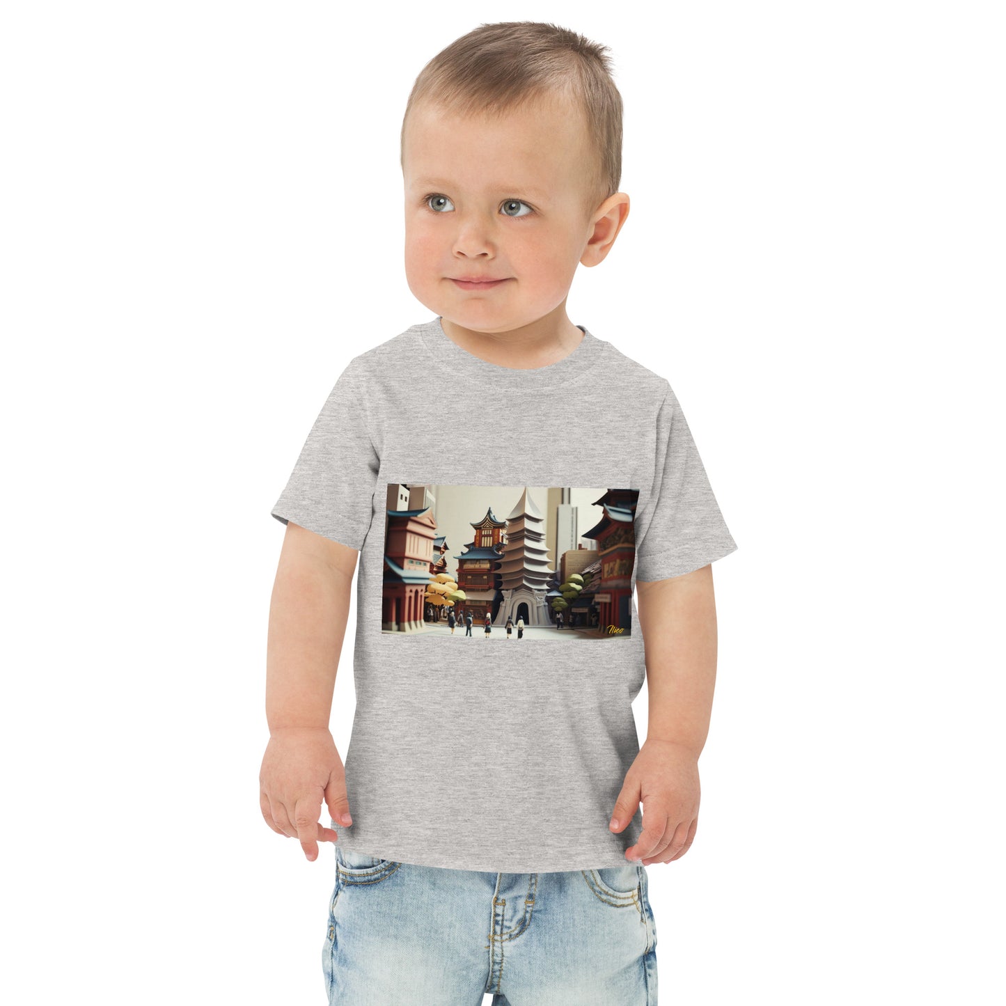 Eastern Metropolis Series Print #6 - Toddler jersey t-shirt