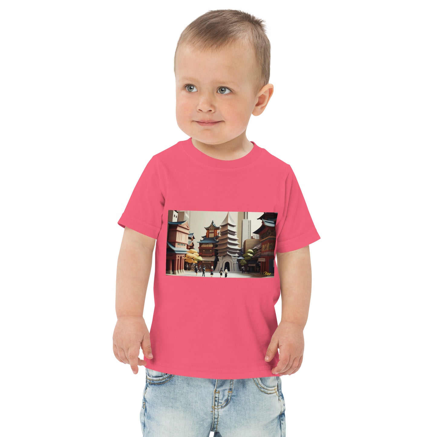 Eastern Metropolis Series Print #6 - Toddler jersey t-shirt