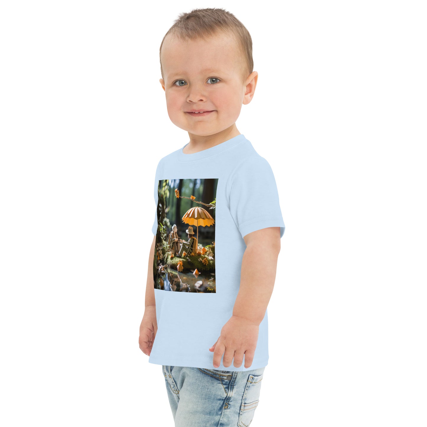 Relaxing By The Brook Series Print #2 - Toddler jersey t-shirt