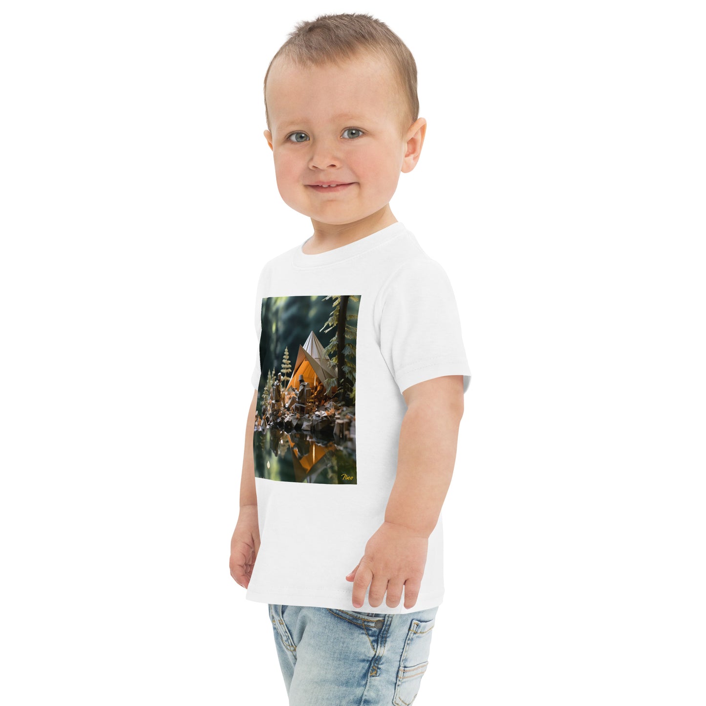 Relaxing By The Brook Series Print #10 - Toddler jersey t-shirt