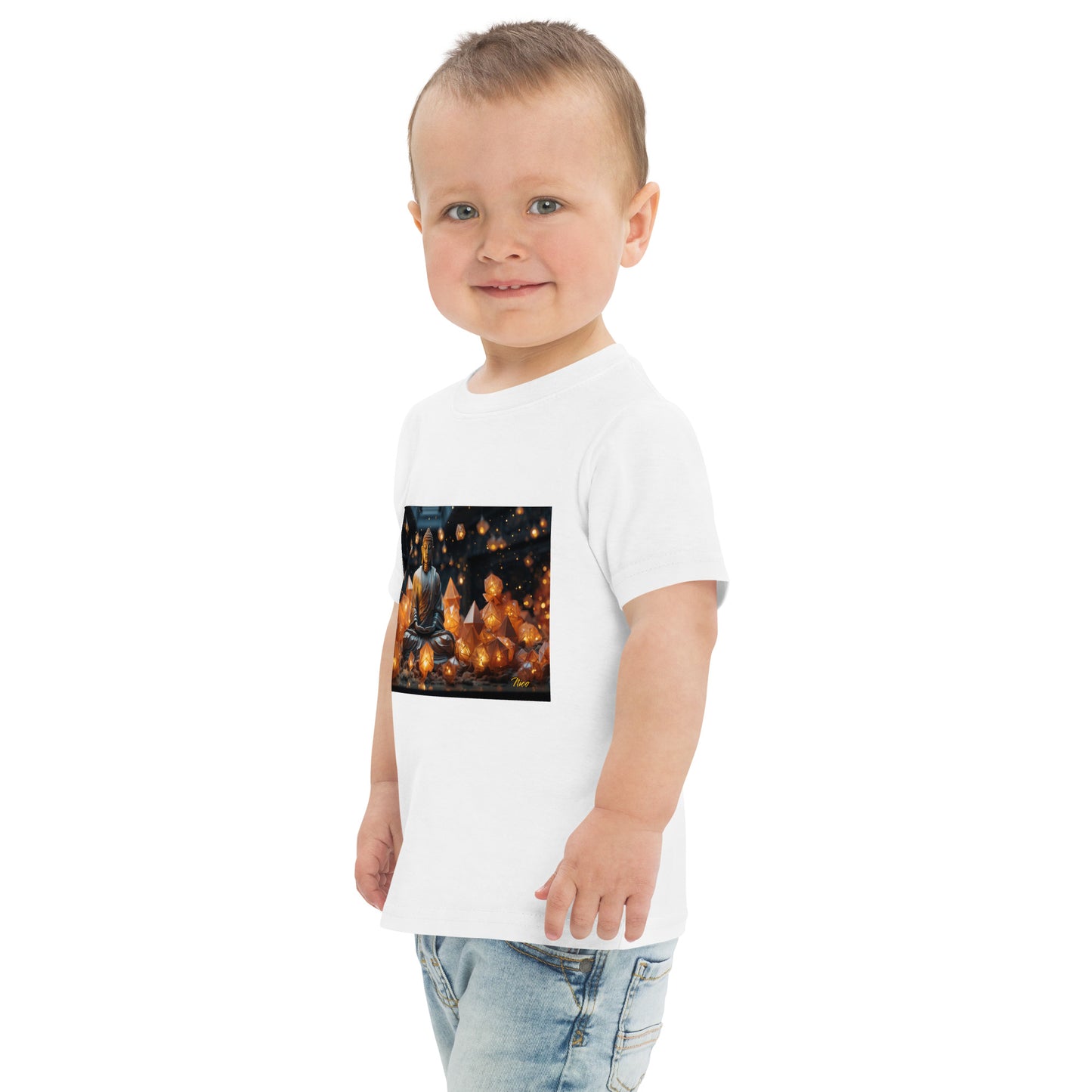 Ascending Buddha Series Print #10 - Toddler jersey t-shirt