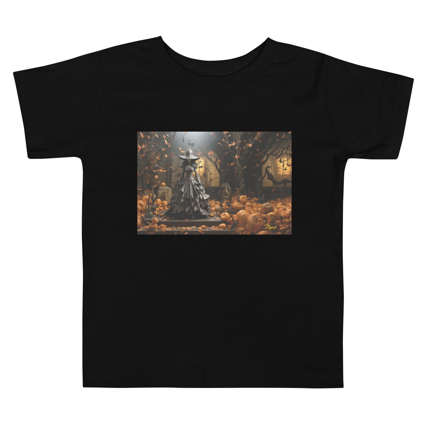 Halloween 2024 Series Print #10 Toddler Short Sleeve Tee