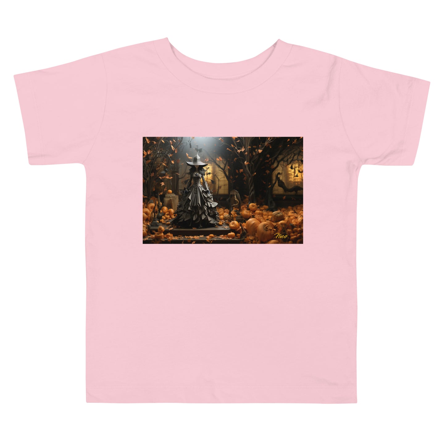 Halloween 2024 Series Print #10 Toddler Short Sleeve Tee