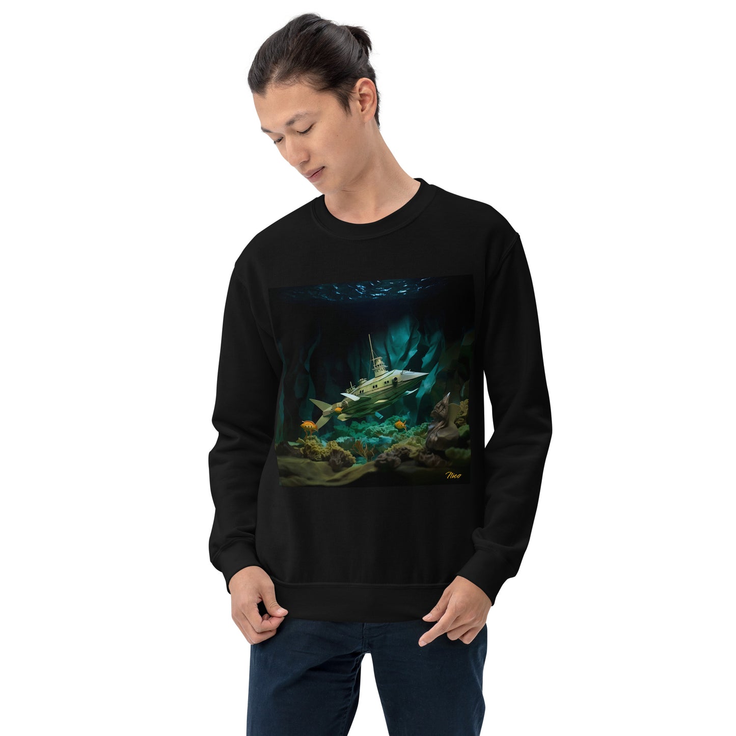 20,000 Leagues Under The Sea Series Print #8 - Unisex Sweatshirt