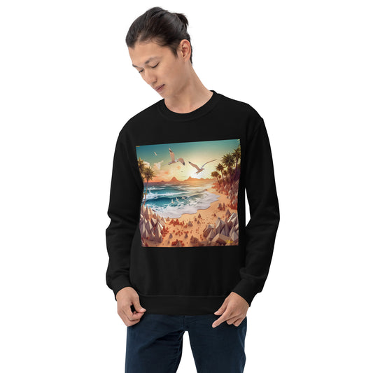 By The Seaside Series Print #4 - Unisex Sweatshirt