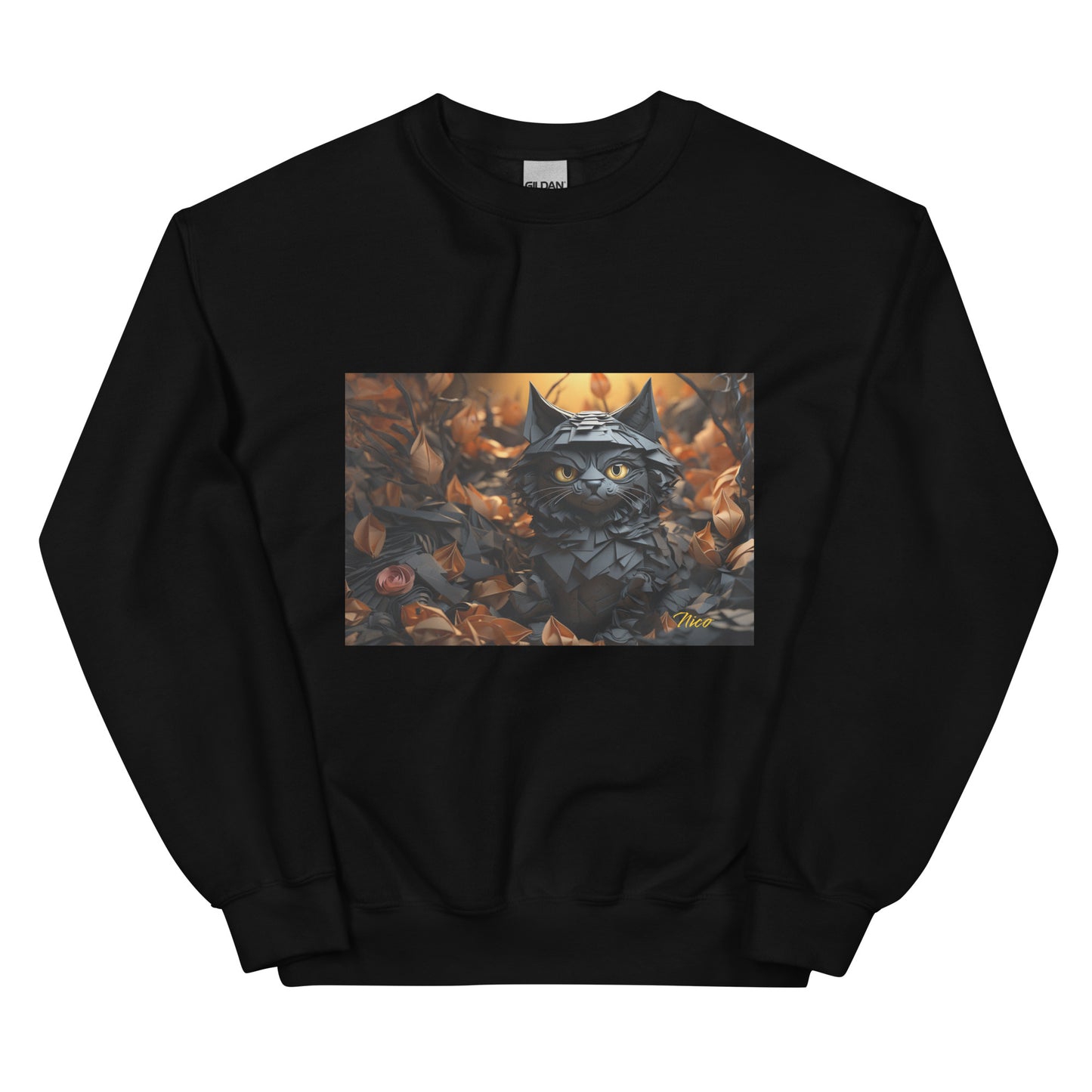 Halloween 2024 Series Print #2 "The Kitty Of Evil" Unisex Sweatshirt