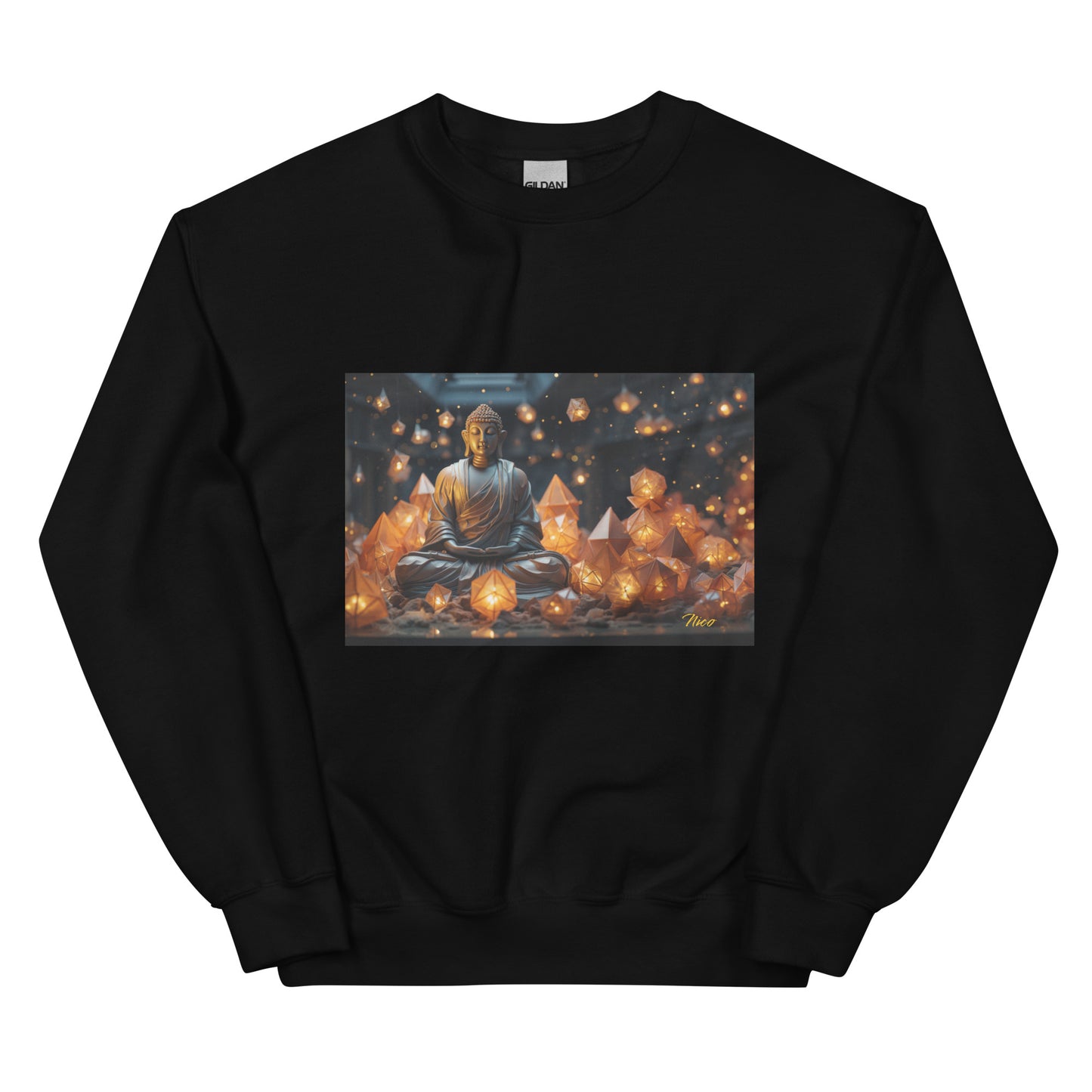 Ascending Buddha Series Print #10 Unisex Sweatshirt