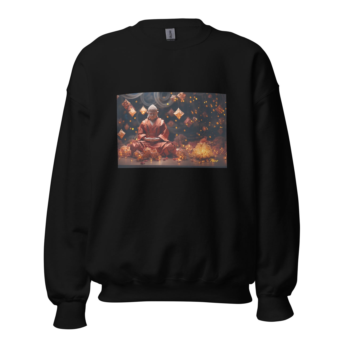 Ascending Buddha Series Print #7 Unisex Sweatshirt