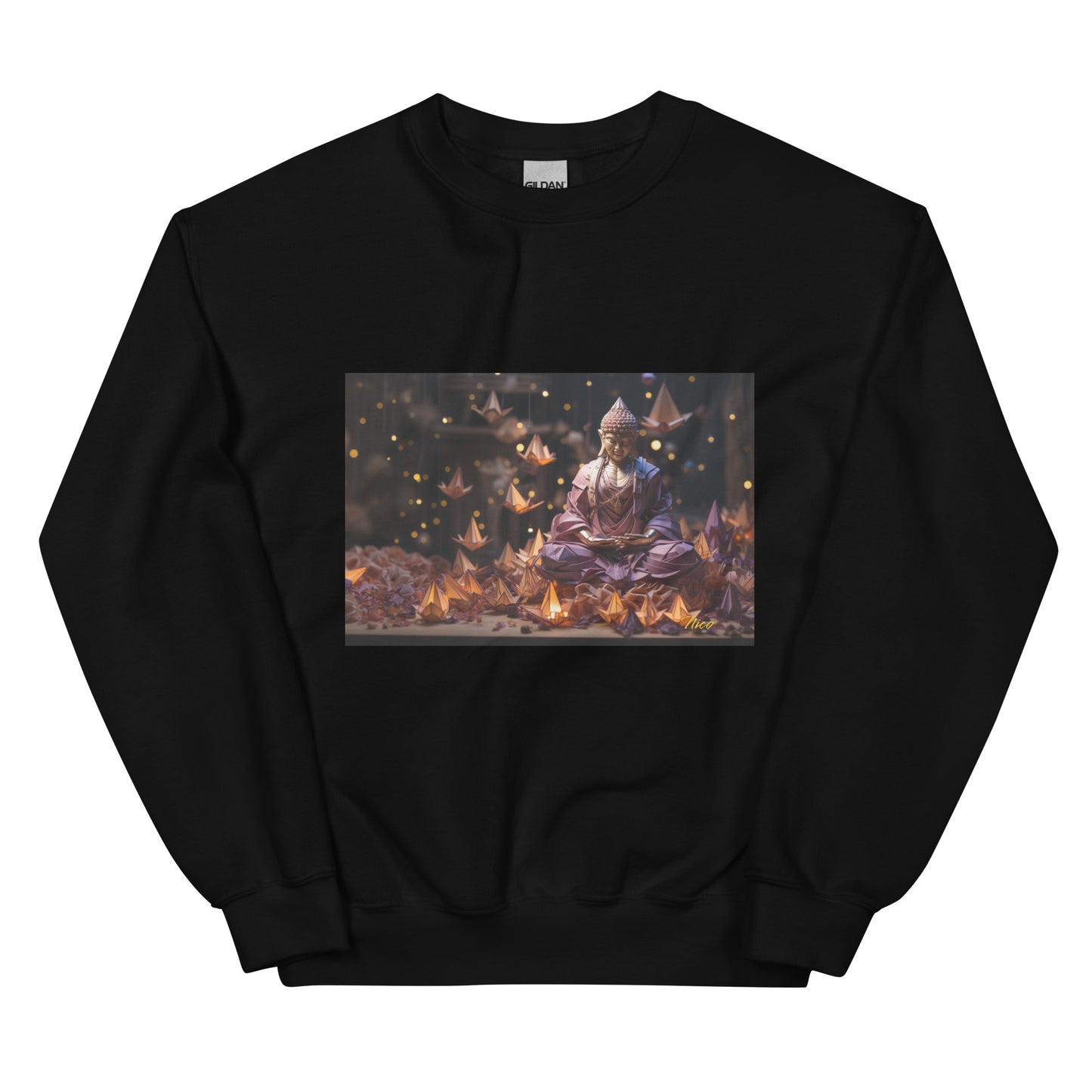 Ascending Buddha Series Print #6 Unisex Sweatshirt