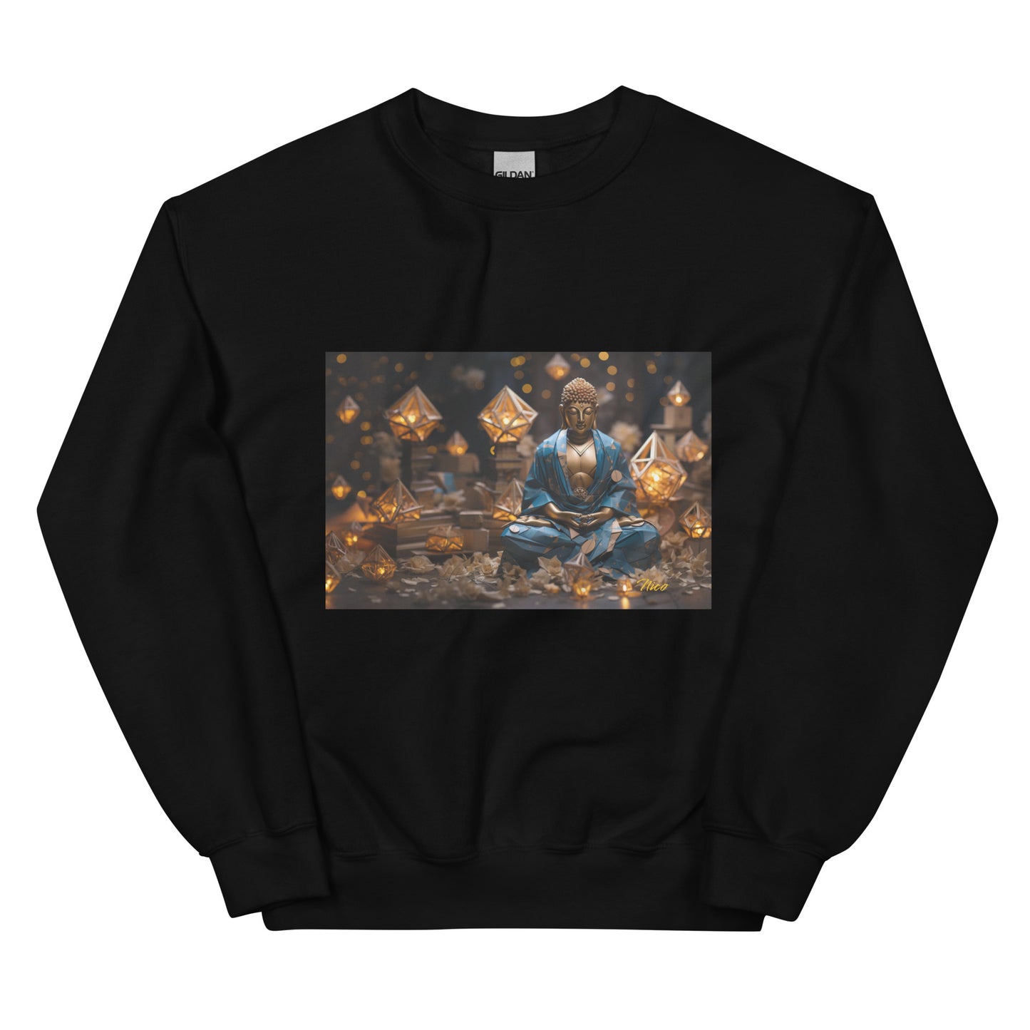 Ascending Buddha Series Print #3 Unisex Sweatshirt