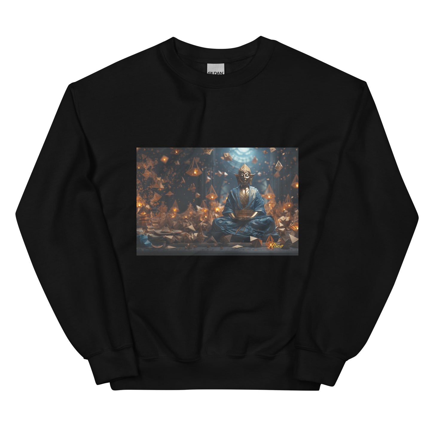 Ascending Buddha Series Print #1 Unisex Sweatshirt