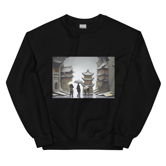 Oriental Rain Series Print #5 - Unisex Sweatshirt