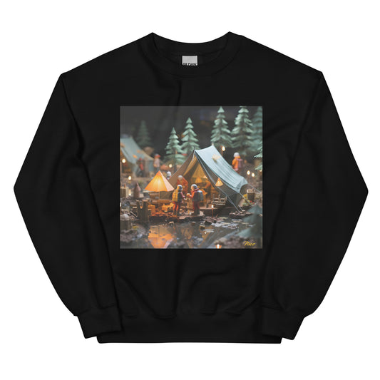 Camping In The Rain Series Print #7 - Unisex Sweatshirt