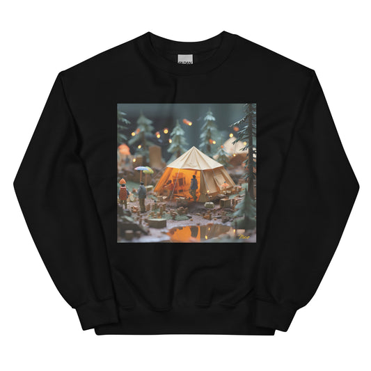 Camping In The Rain Series Print #3 - Unisex Sweatshirt