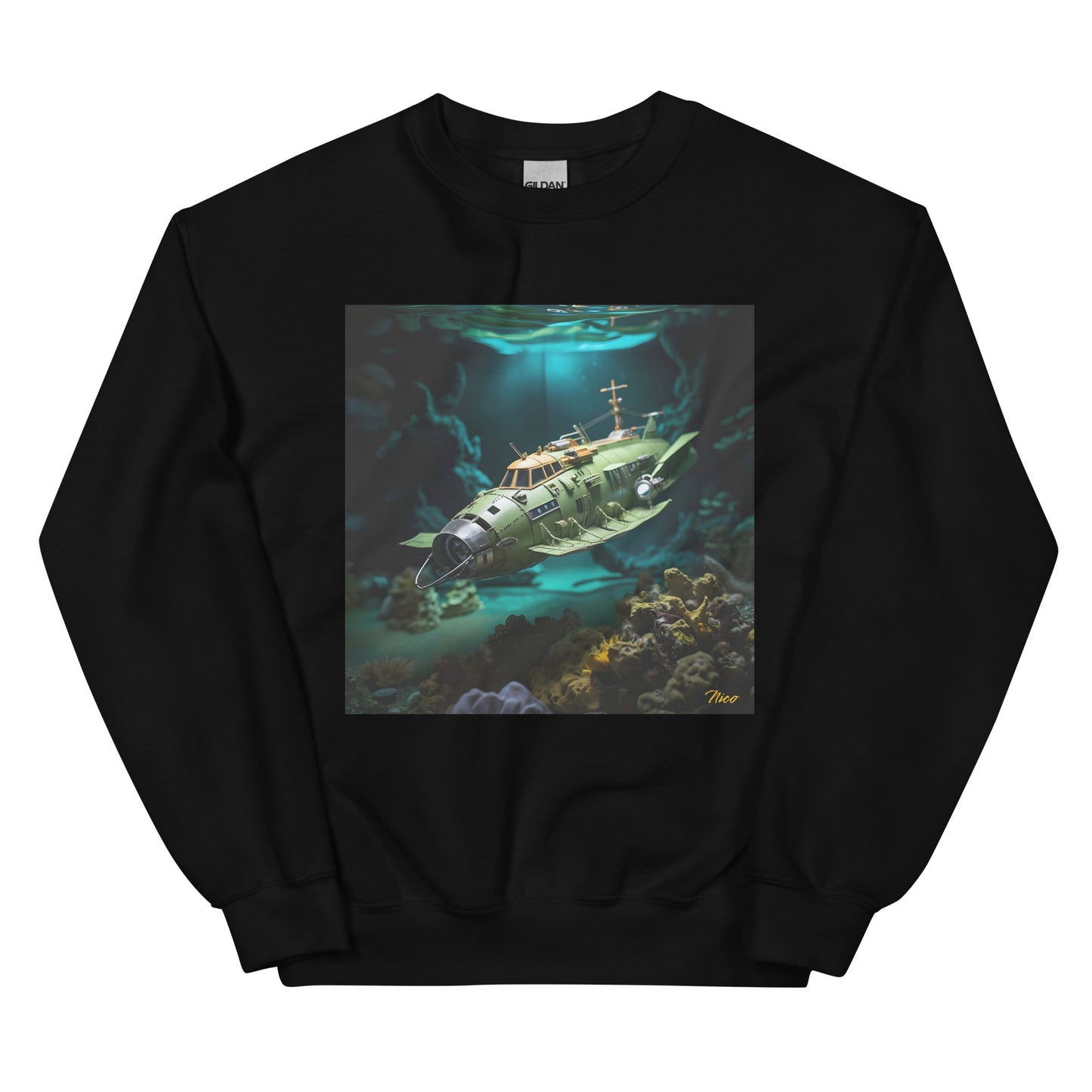 20,000 Leagues Under The Sea Series Print #10 - Unisex Sweatshirt