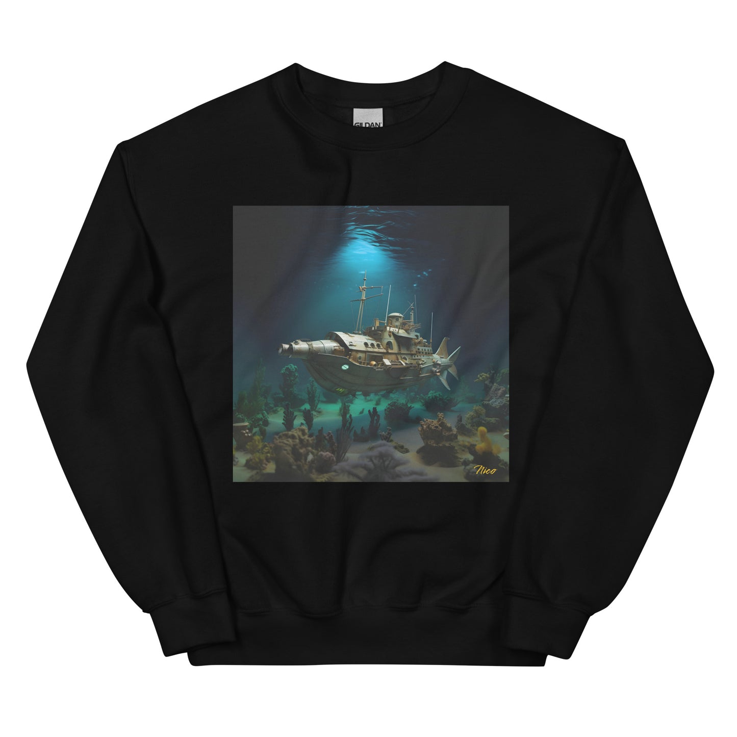 20,000 Leagues Under The Sea Series Print #7 - Unisex Sweatshirt