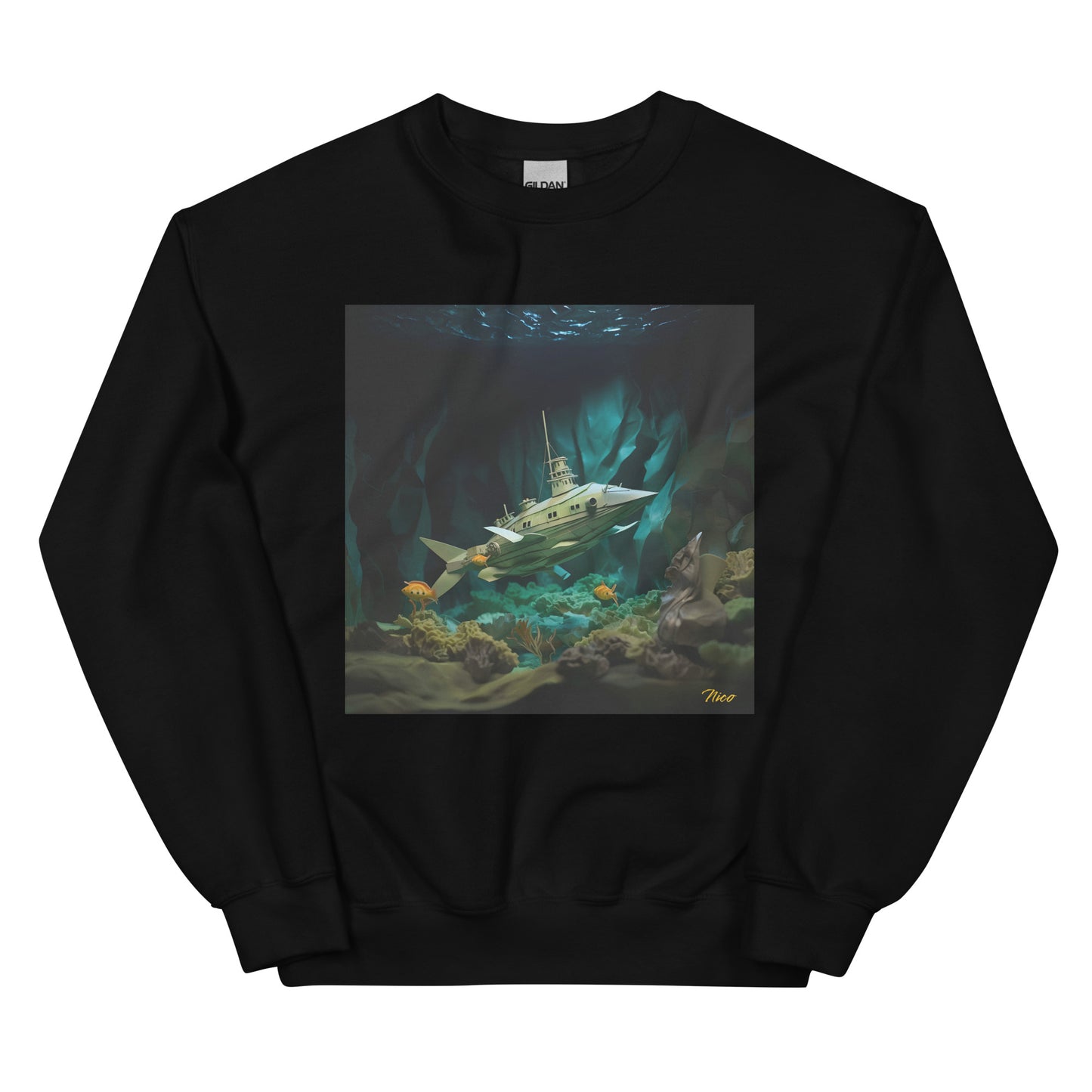 20,000 Leagues Under The Sea Series Print #8 - Unisex Sweatshirt