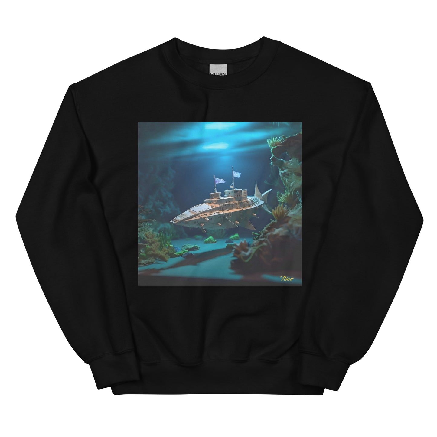 20,000 Leagues Under The Sea Series Print #3 - Unisex Sweatshirt