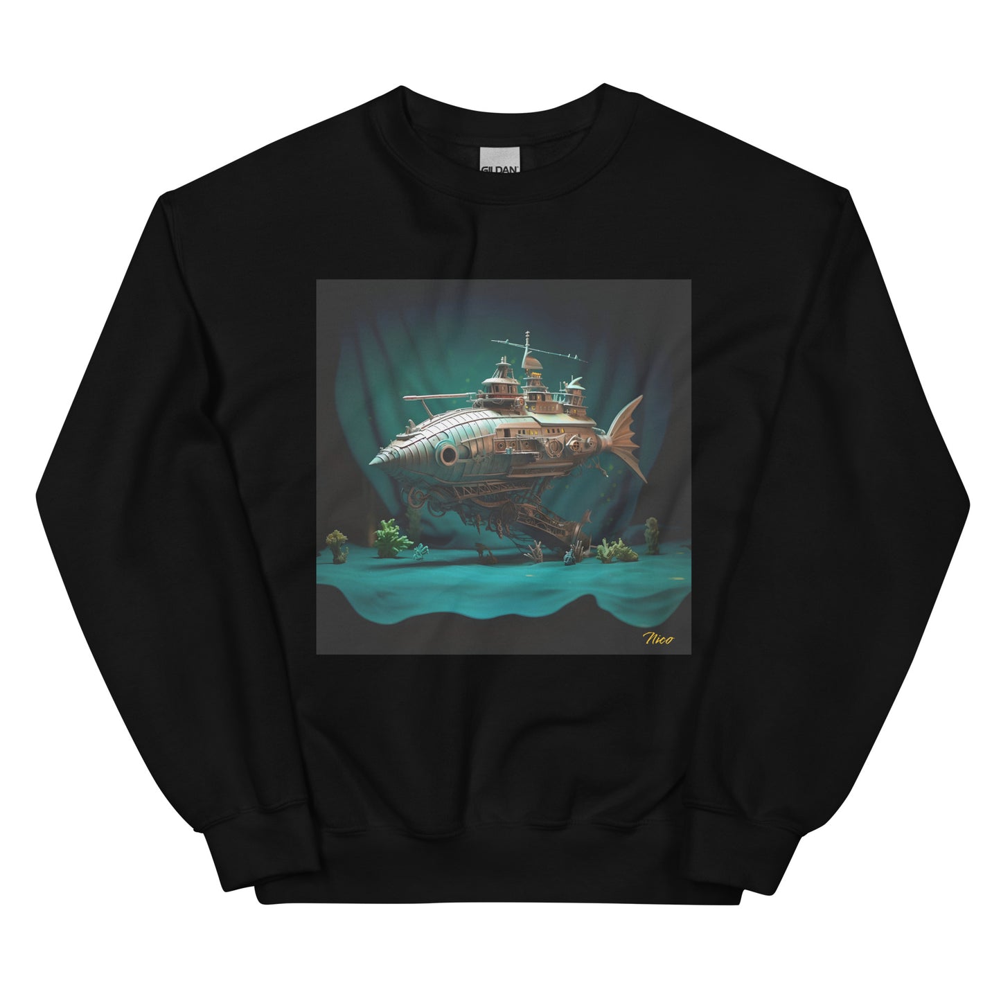 20,000 Leagues Under The Sea Series Print #2 - Unisex Sweatshirt