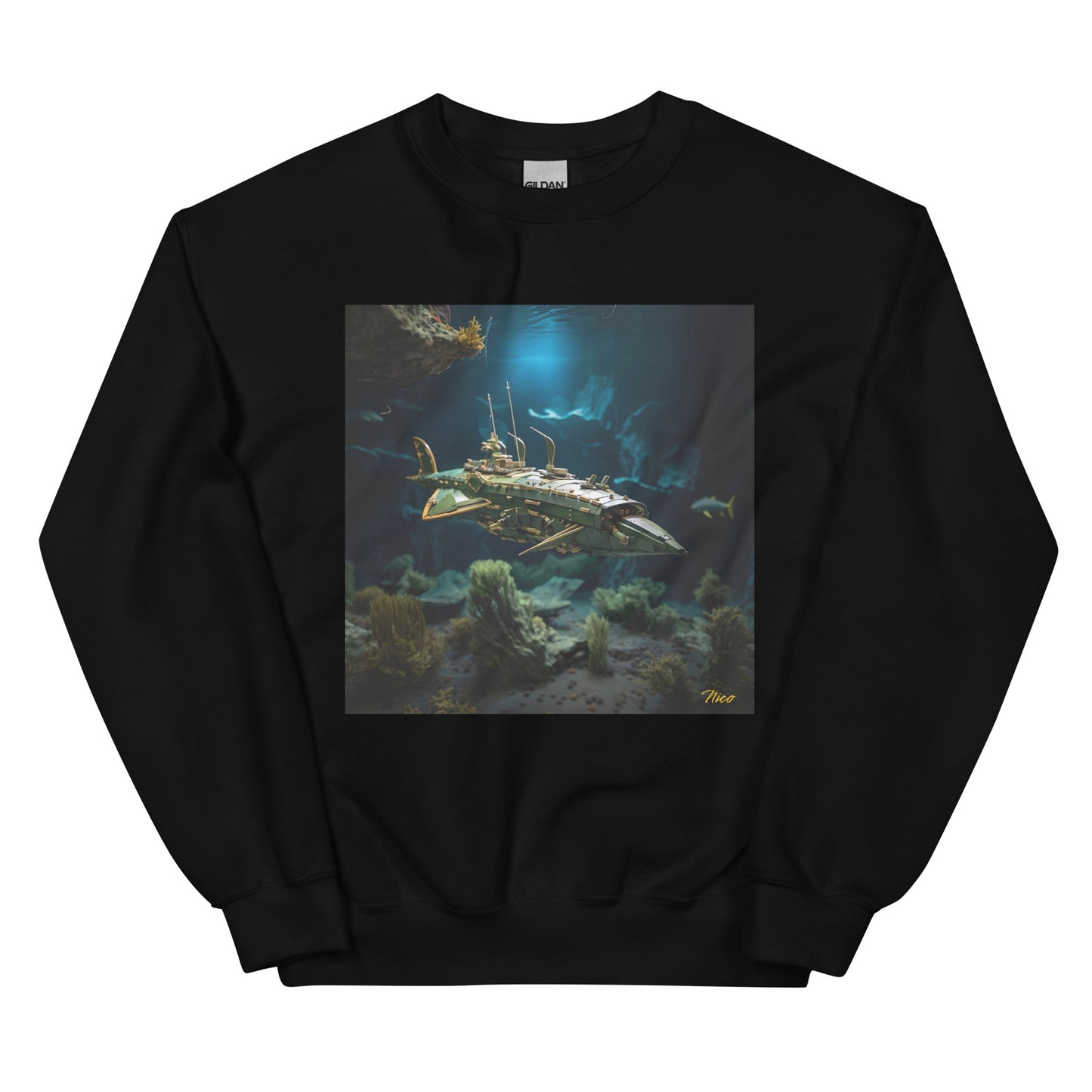 20,000 Leagues Under The Sea Series Print #1 - Unisex Sweatshirt