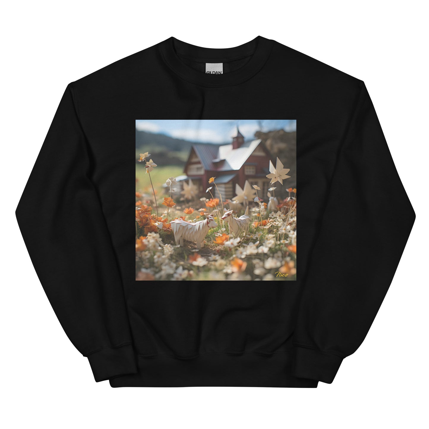 Meadow By The Farm Series Print #10 - Unisex Sweatshirt