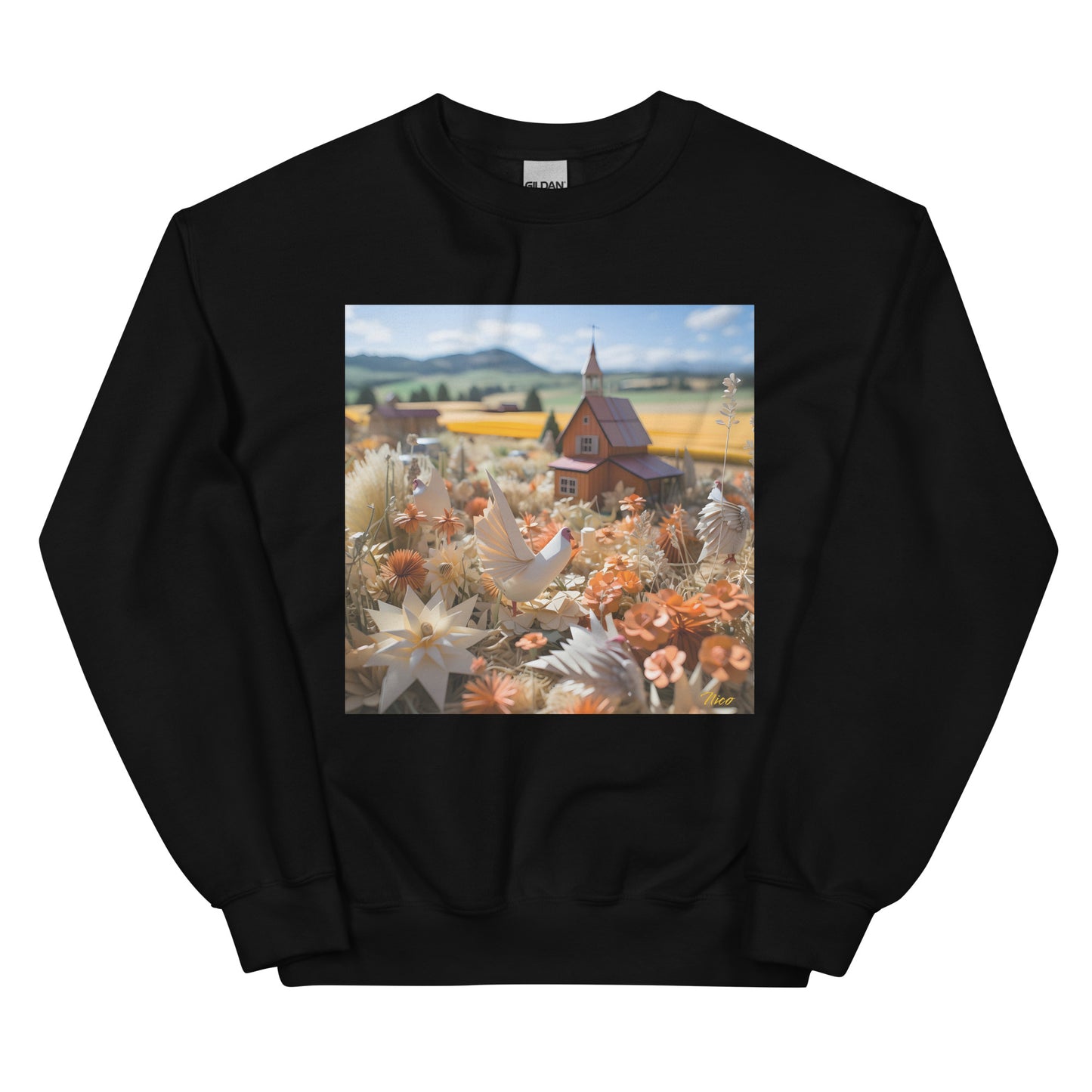 Meadow By The Farm Series Print #7 - Unisex Sweatshirt