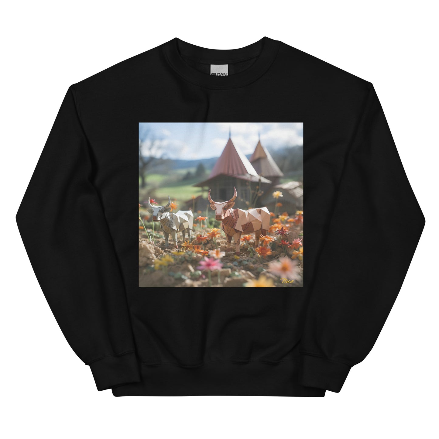 Meadow By The Farm Series Print #8 - Unisex Sweatshirt