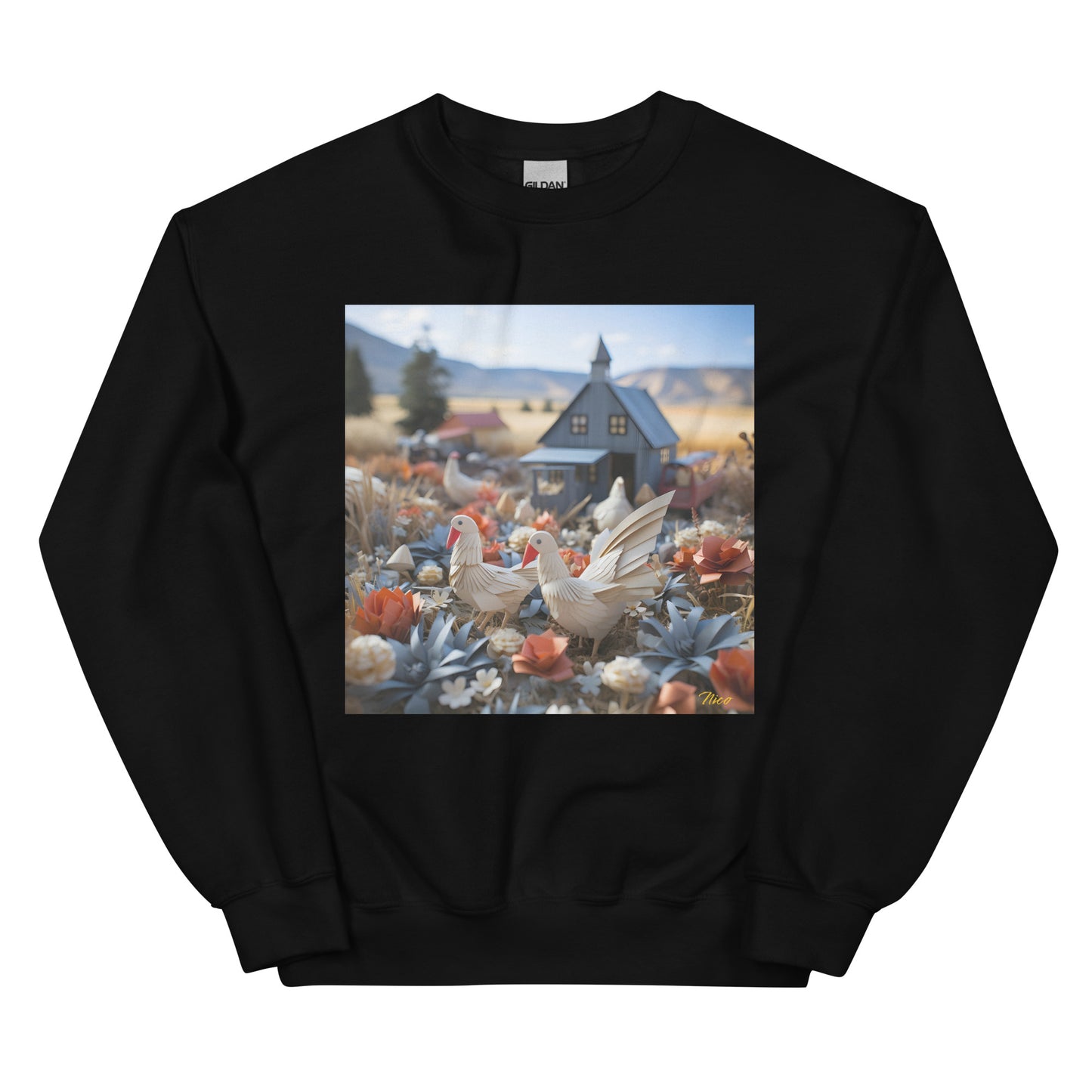 Meadow By The Farm Series Print #6 - Unisex Sweatshirt