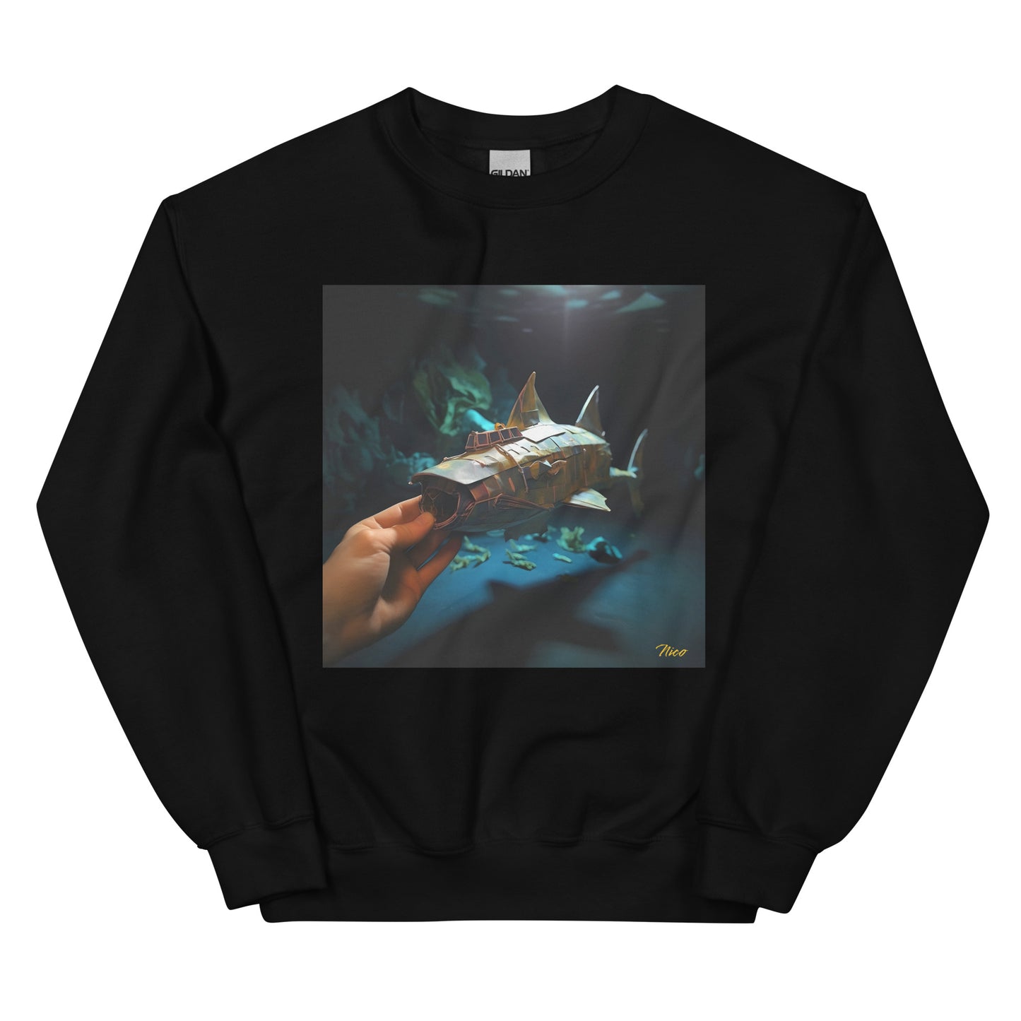 20,000 Leagues Under The Sea Series Print #4 - Unisex Sweatshirt