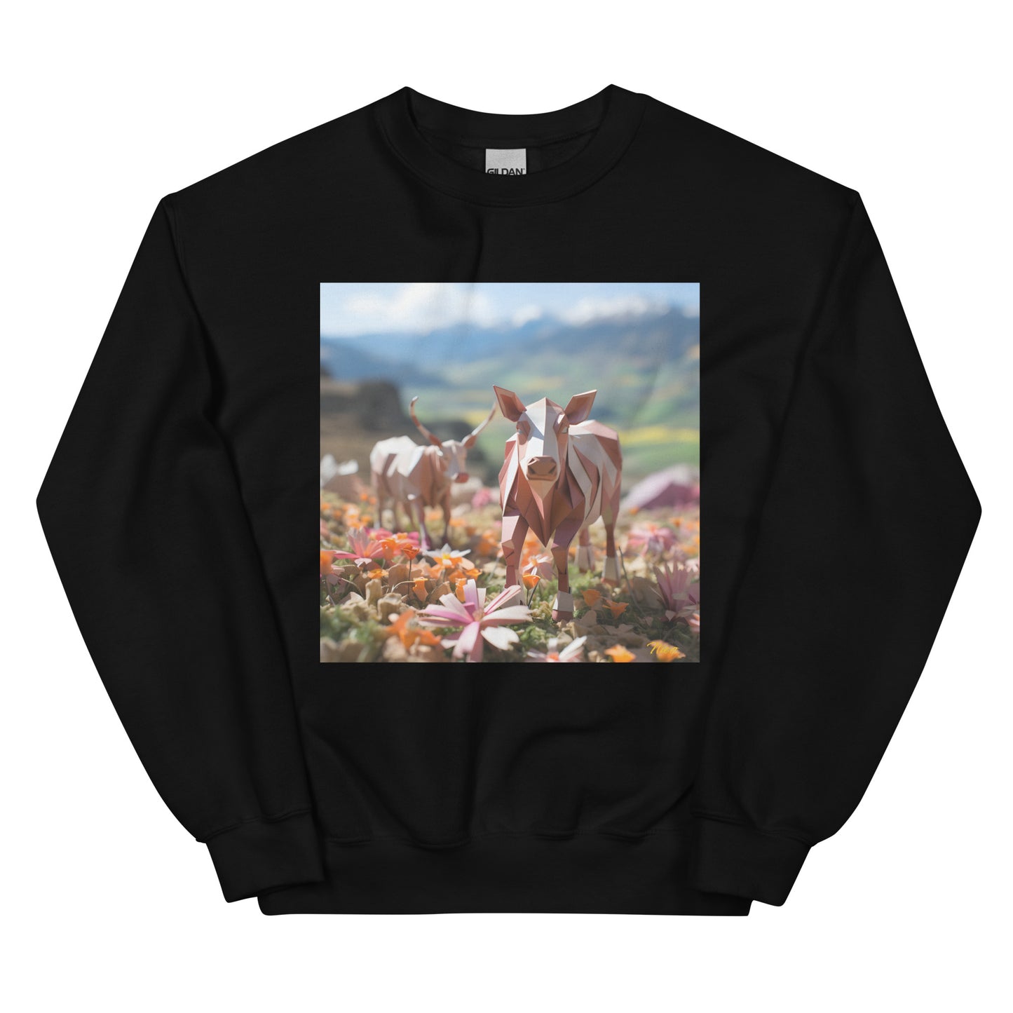 Meadow By The Farm Series Print #1 - Unisex Sweatshirt