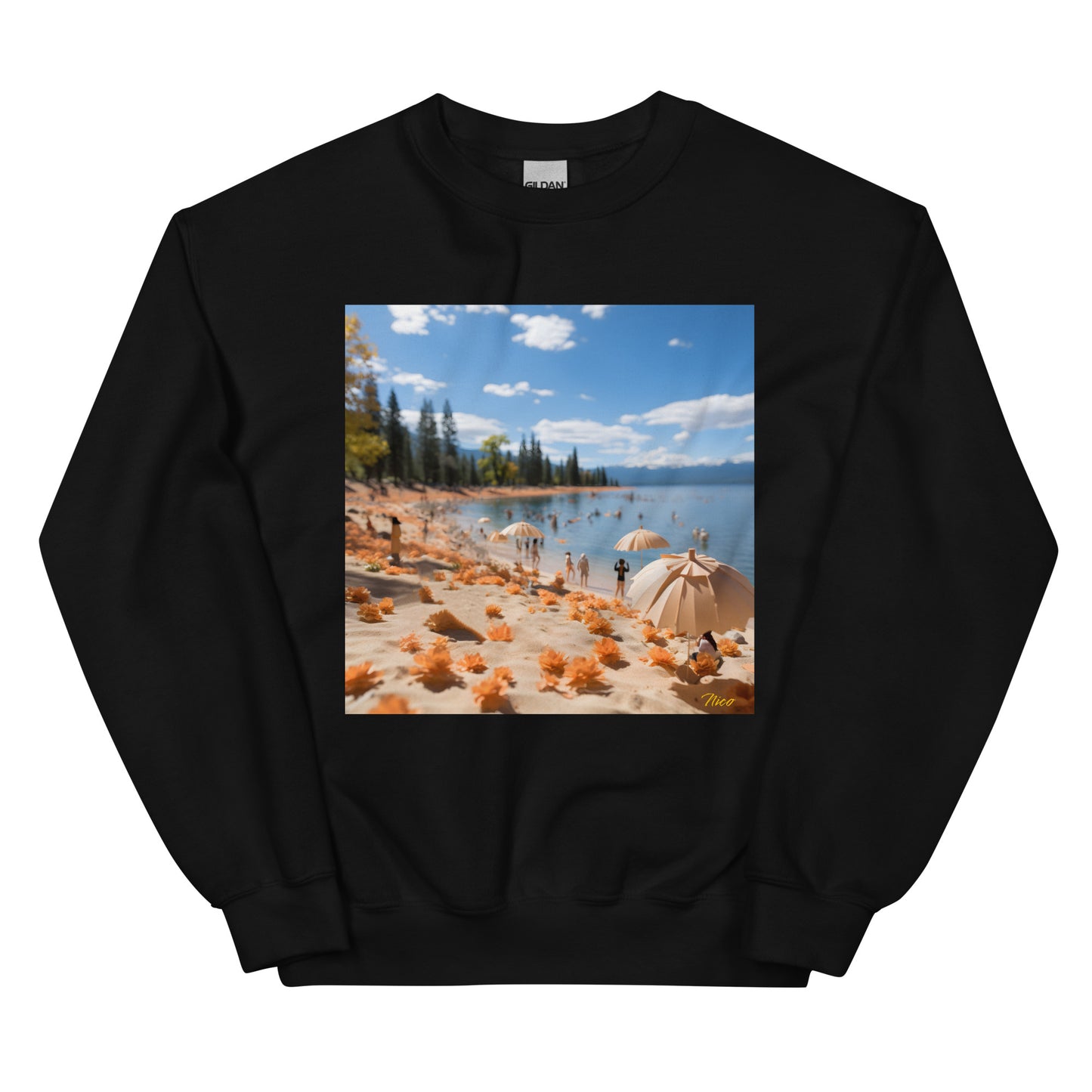 Mountain Lake Series Print #8 - Unisex Sweatshirt