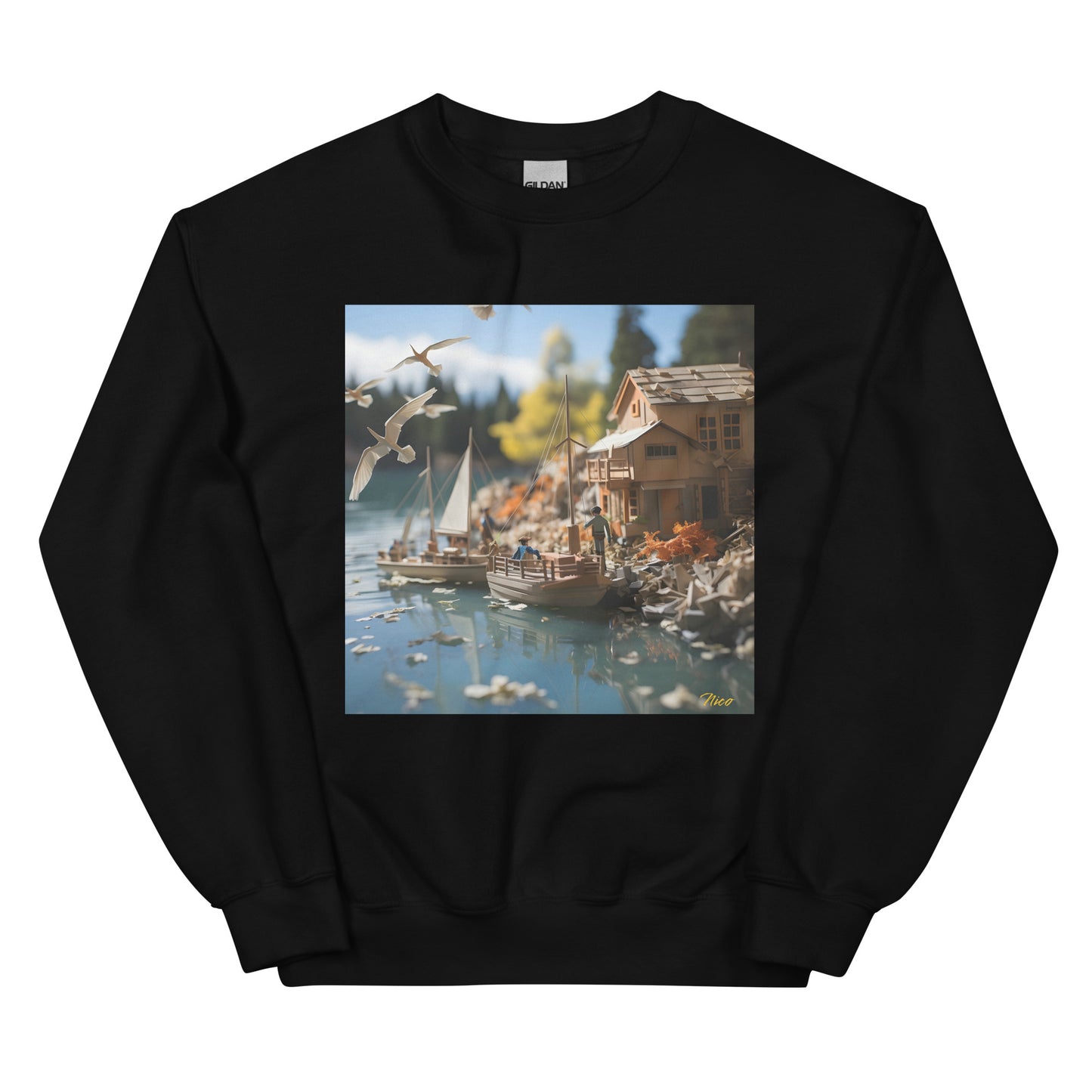 On The Docks By The Bay Series Print #8 - Unisex Sweatshirt